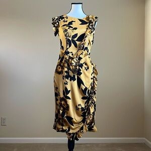 Almost NWT - MSRP $575 - Bensoni Silk Dress - - Size 8